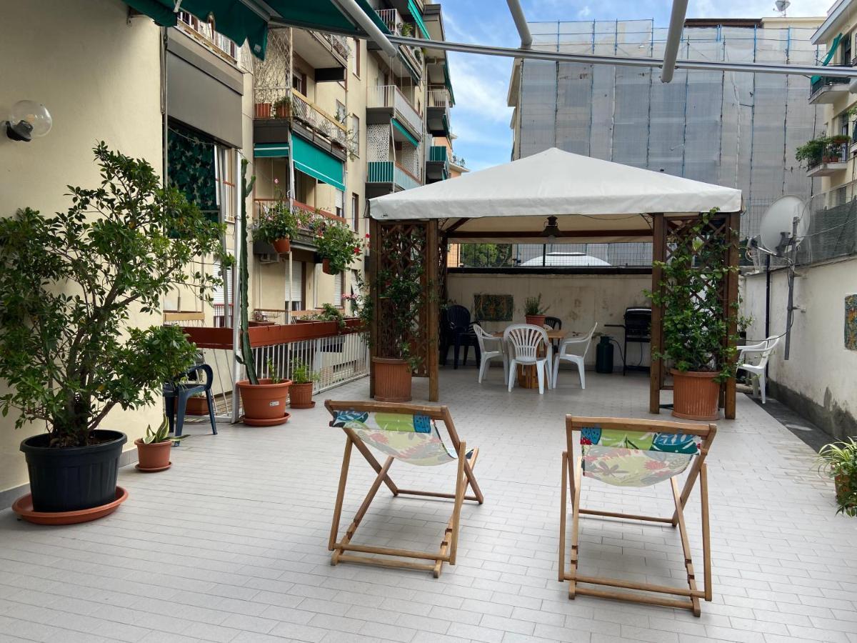 Sunny Apartment With Big Terrace Rapallo Bagian luar foto